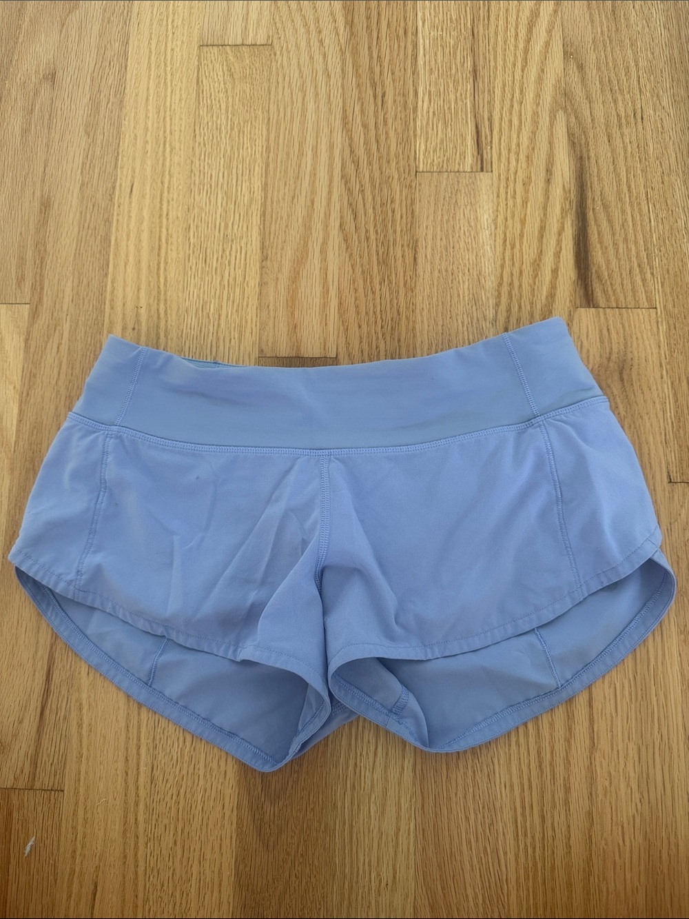 lululemon athletica Speed Ups Periwinkle Women's Athletic Shorts